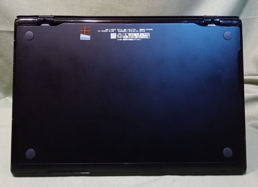 Windowsノート本体 LIFEBOOK AH77 Windows11 Corei7 SSD640G