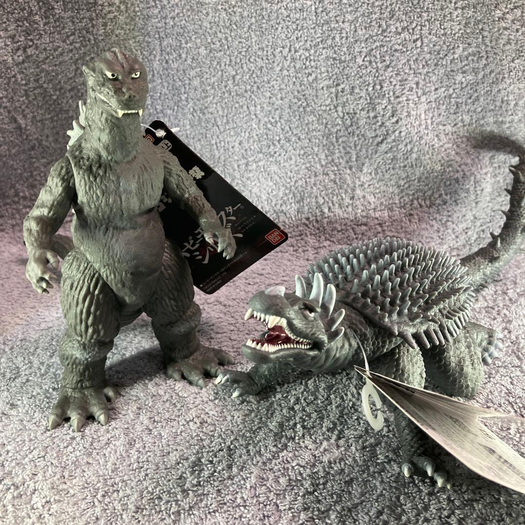 バンダイ　ゴジラの逆襲　ゴジラ・アンギラス　2体セット