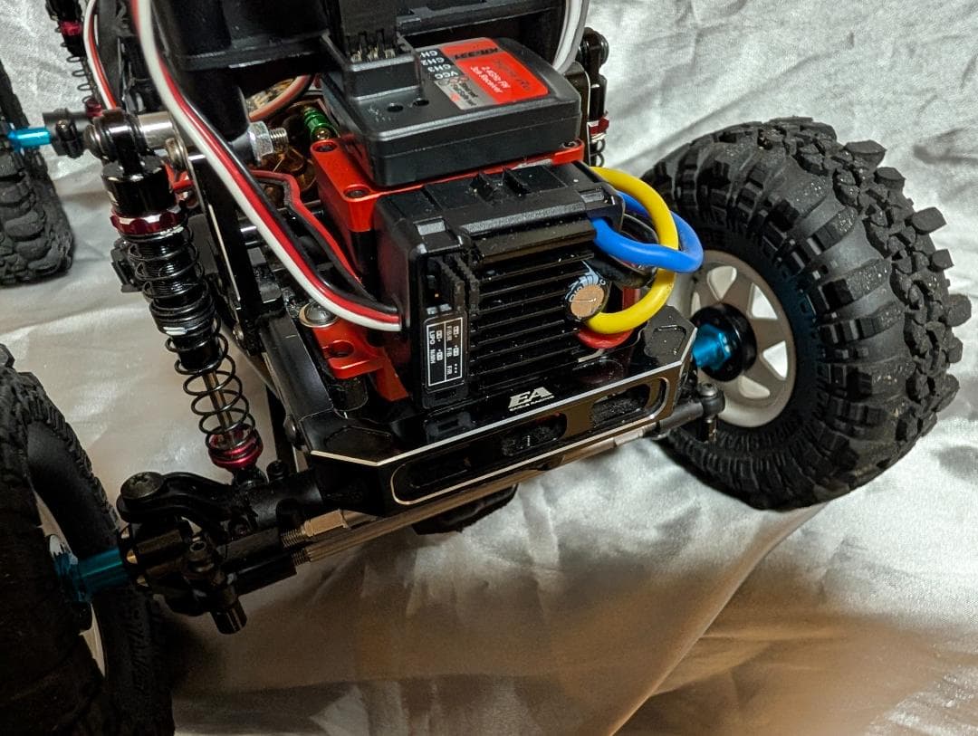 ★釣り好き親玉 タミヤフォード バハ ブロンコ CC-02シャーシ改