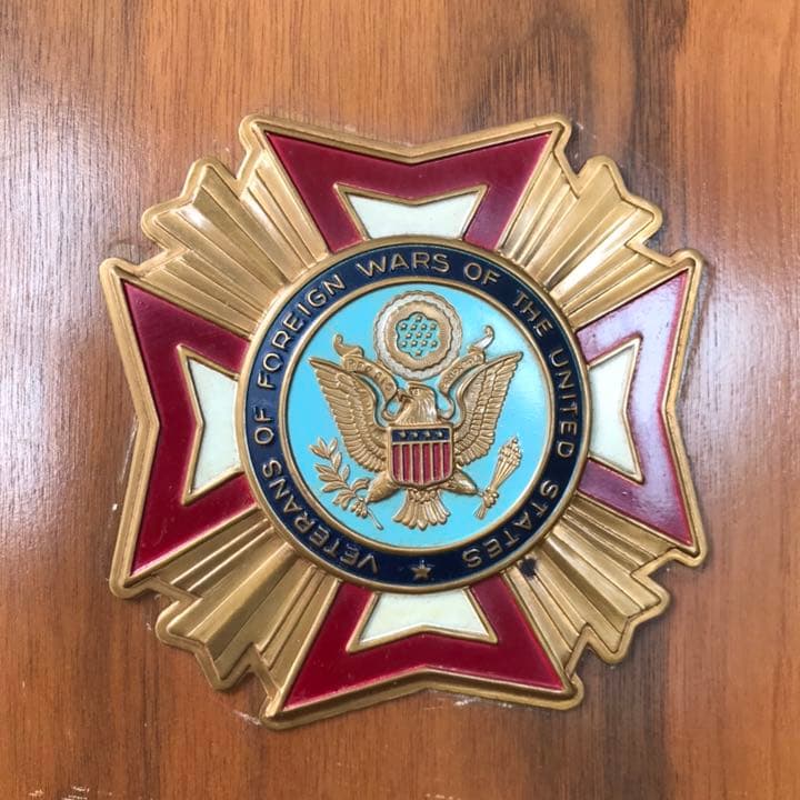 激レア！50s アメリカンアンティーク 米軍 退役軍人看板Antique USA