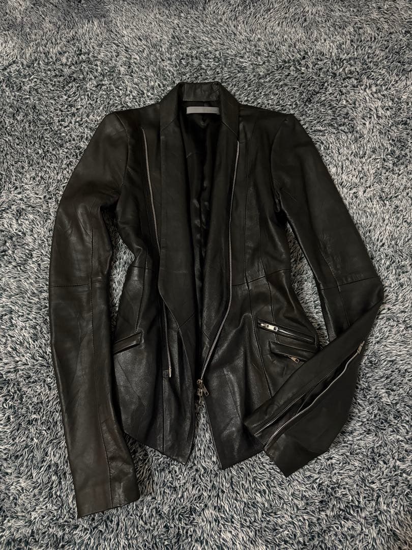 ジャケット・アウター ekam 2way leather jacket