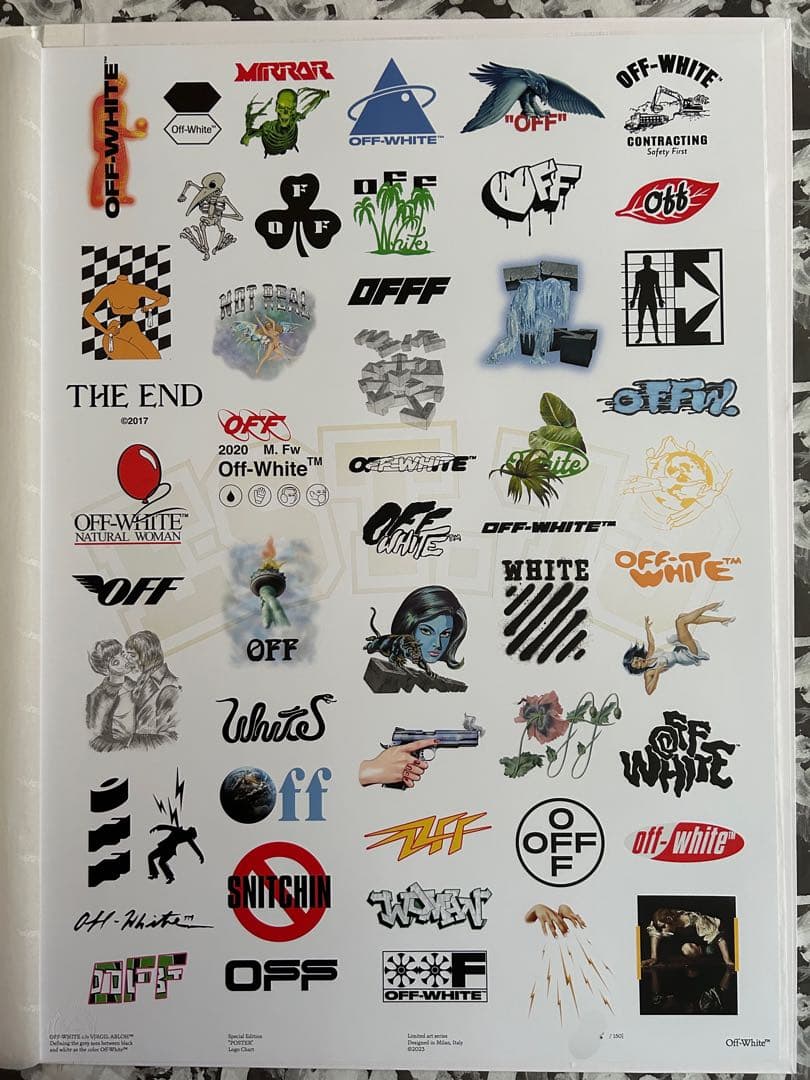 う*ん様 Off-White VirgilAbloh 150枚限定 ナンバリング