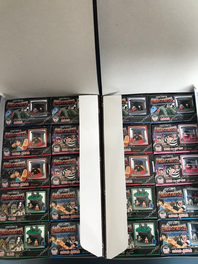 【SALE】ワンピース 合体監獄インペルダウン！ 全5種×4=20点 廃盤食玩