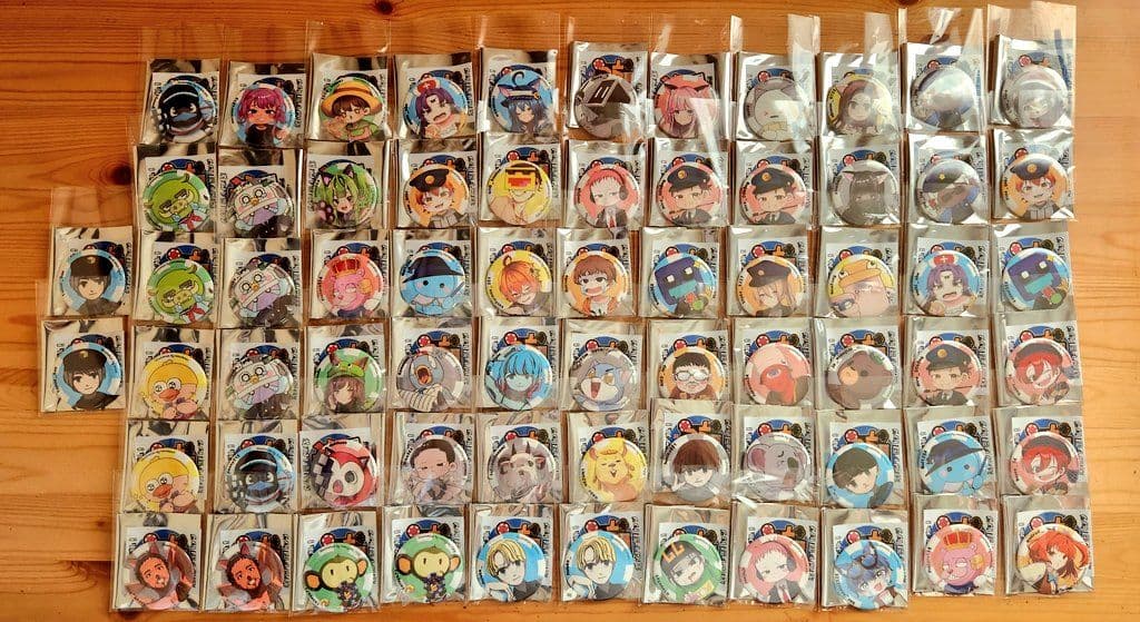 【カジノクラフト】完全ランダム闇ガチャ缶バッチ 缶バッジ