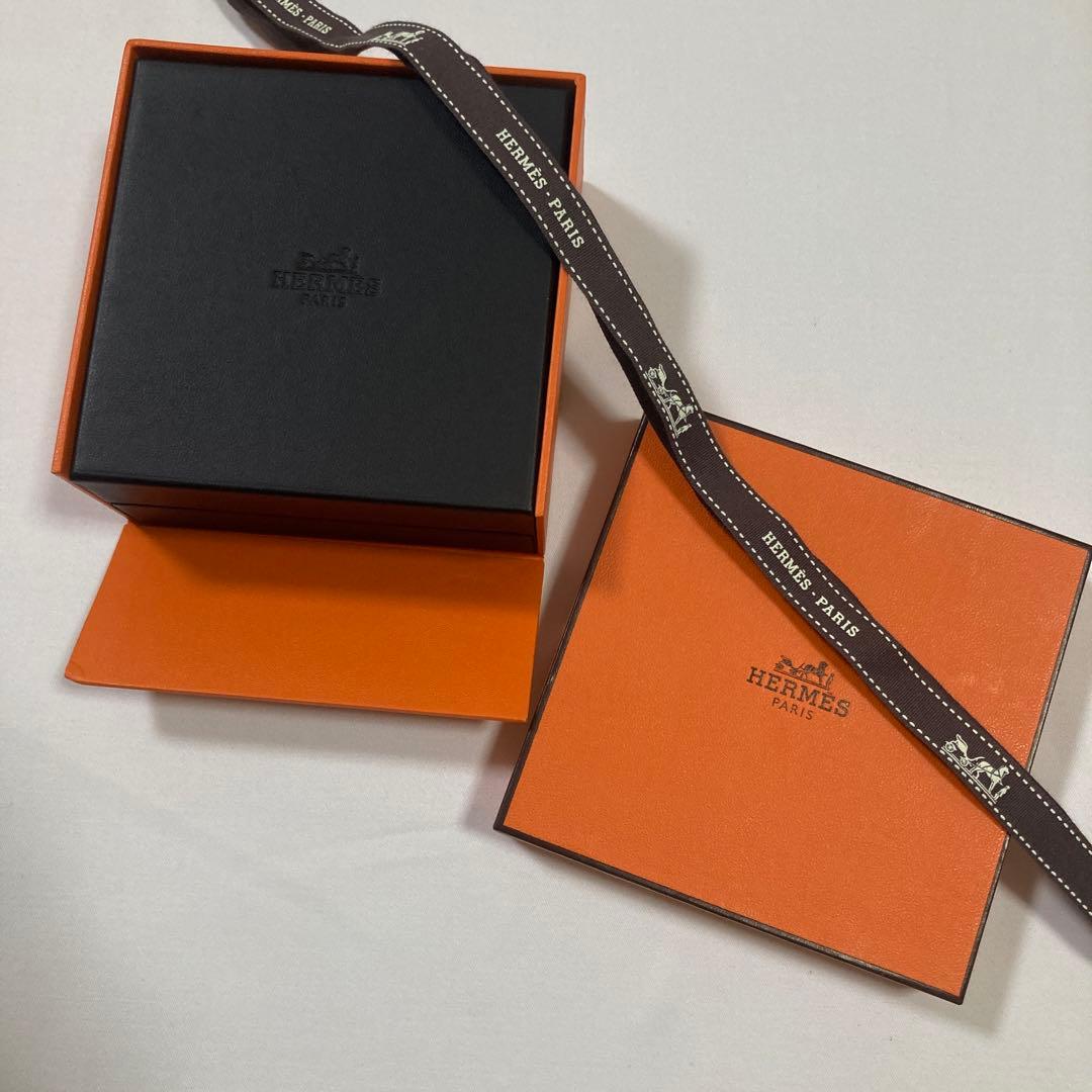 美品　エルメス　ネックレスケース　空箱　ジュエリーボックス　アクセサリー入れ