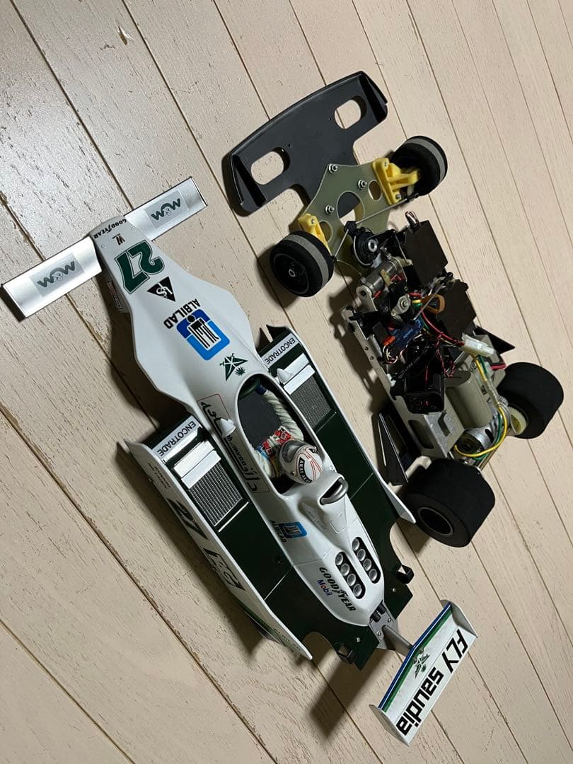 タミヤラジコンカー 1/10 ウイリアムズFW-07(当時物)
