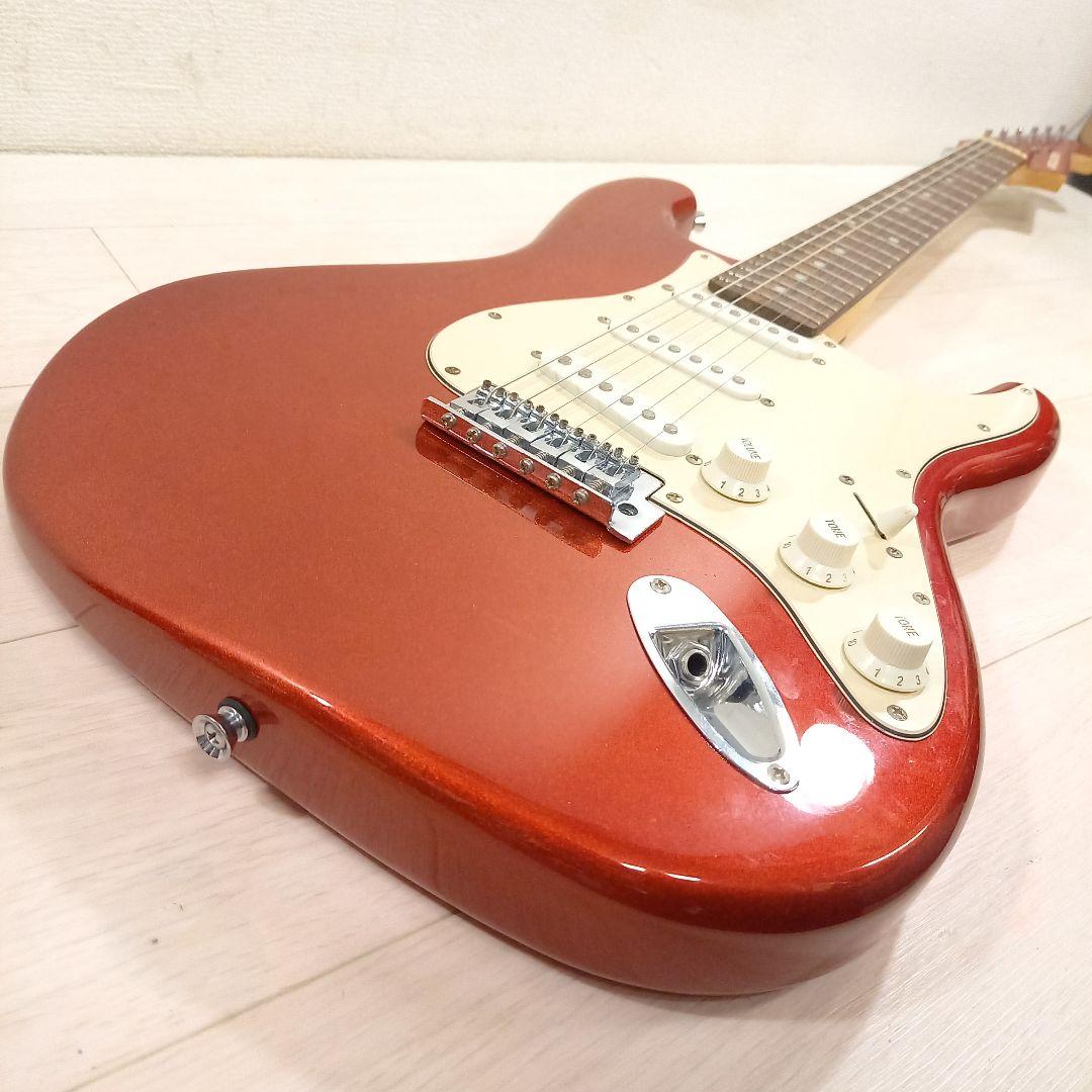 美品◎SELDER ストラトキャスター キャンディアップルレッド セット1