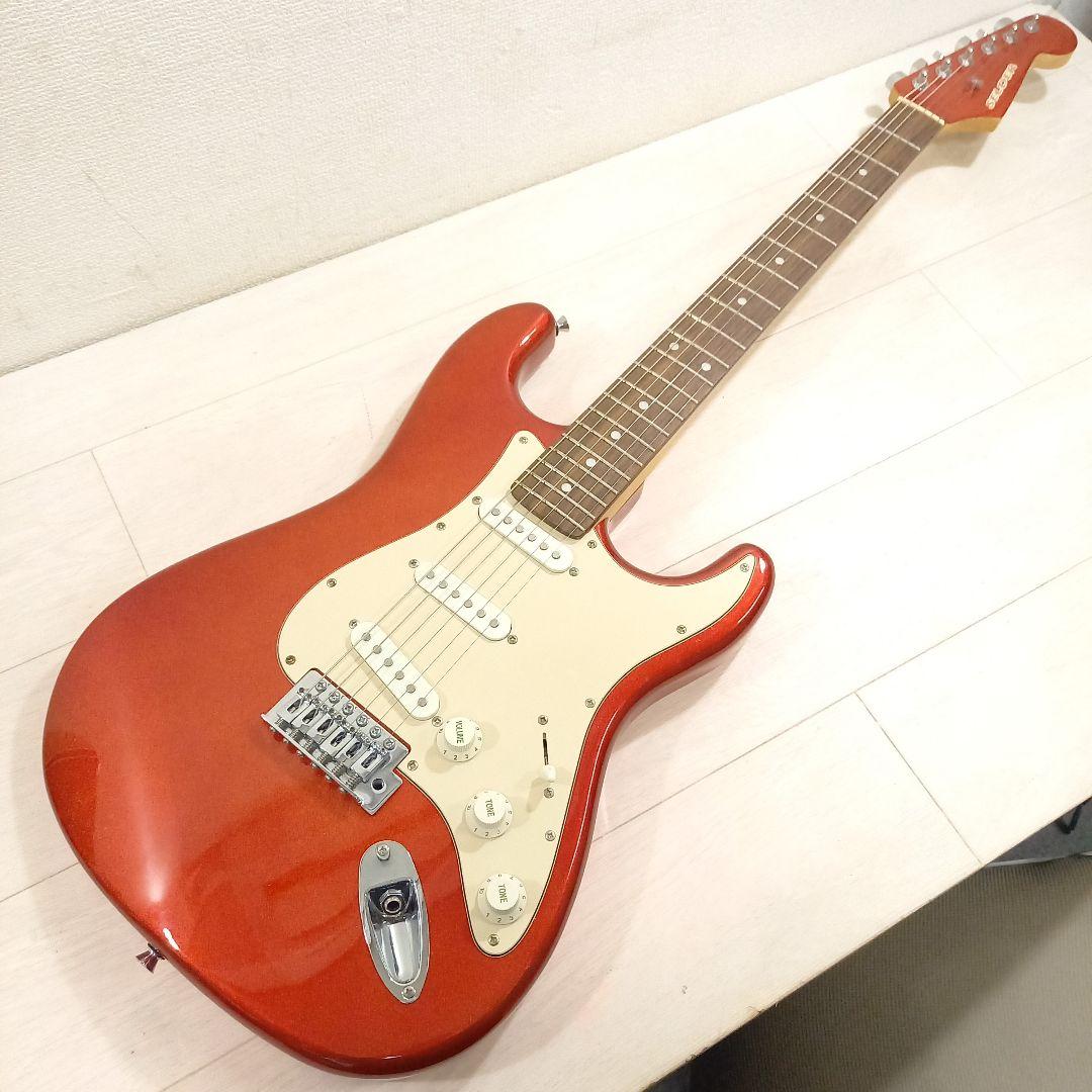 美品◎SELDER ストラトキャスター キャンディアップルレッド セット1