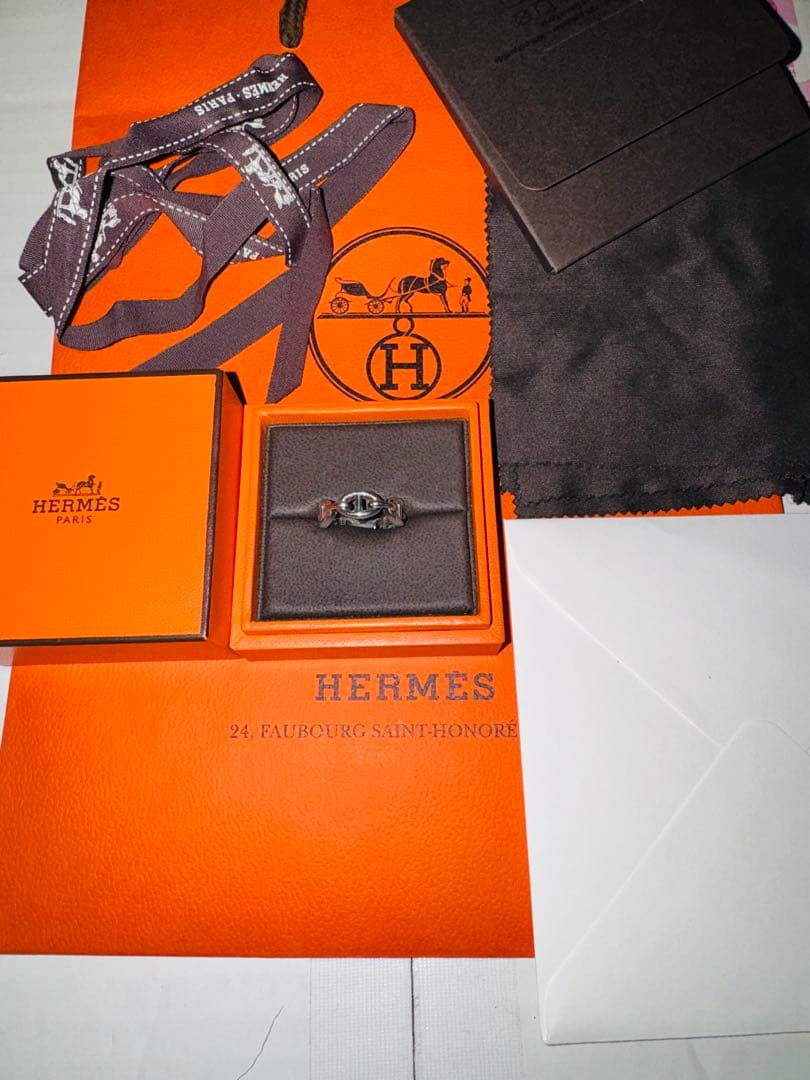 HERMES シェーヌダンクル PM アンシェネ リング 53