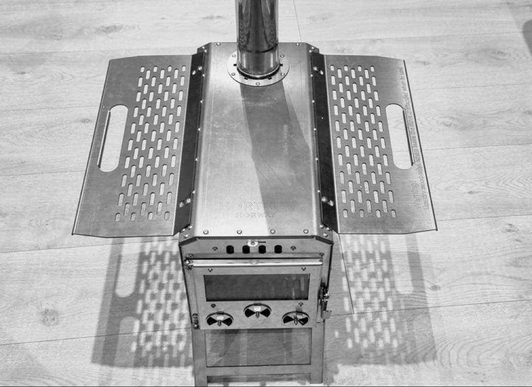 Nortent ノルテント　薪ストーブ　ステンレスストーブ