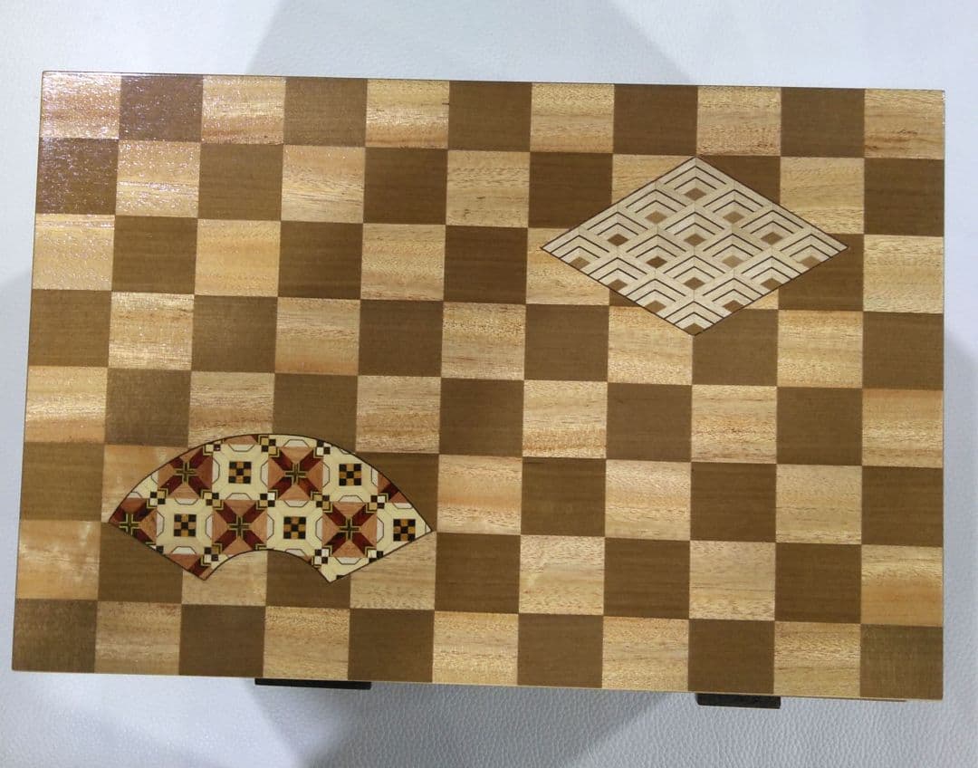 未使用　伝統工芸品　箱根寄木細工　つゆき　小箪笥　和箪笥　小物入れ　引き出し