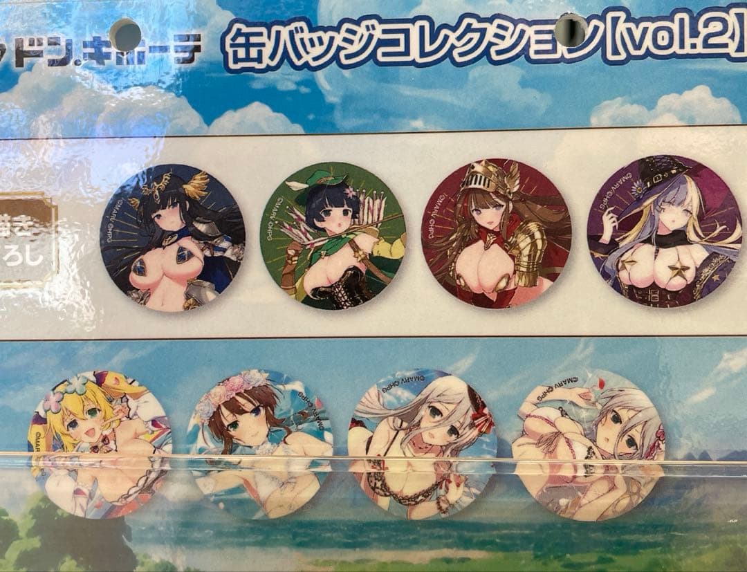 未開封6点　閃乱カグラ　ファンタジーver　缶バッジ　バラ売りok　ドンキホーテ