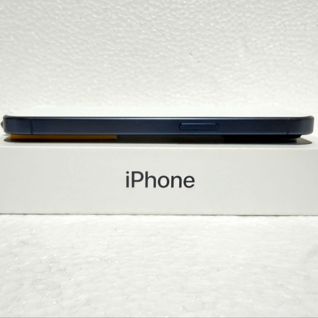 【美品】iPhone15pro ブルーチタニウム 128GB バッテリー91%