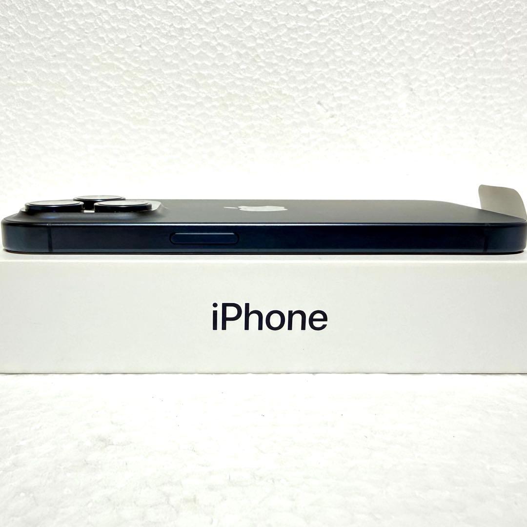 【美品】iPhone15pro ブルーチタニウム 128GB バッテリー91%