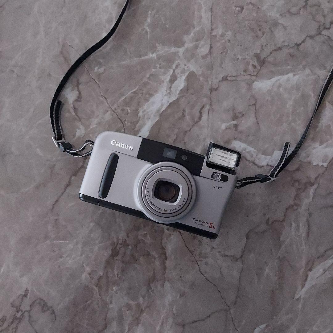 【Canon Autoboy S II】 フィルムカメラ キャノン オートボーイ
