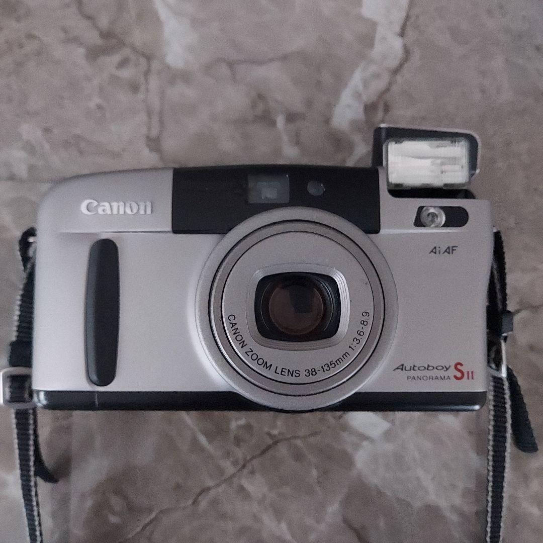 【Canon Autoboy S II】 フィルムカメラ キャノン オートボーイ