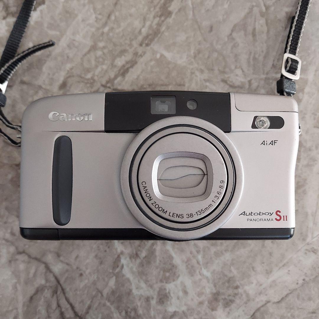 【Canon Autoboy S II】 フィルムカメラ キャノン オートボーイ