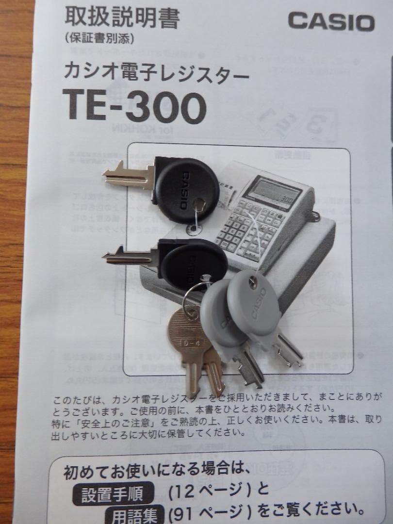 8110 設定無料 カシオ TE-300 10部門 インボイスレジスター