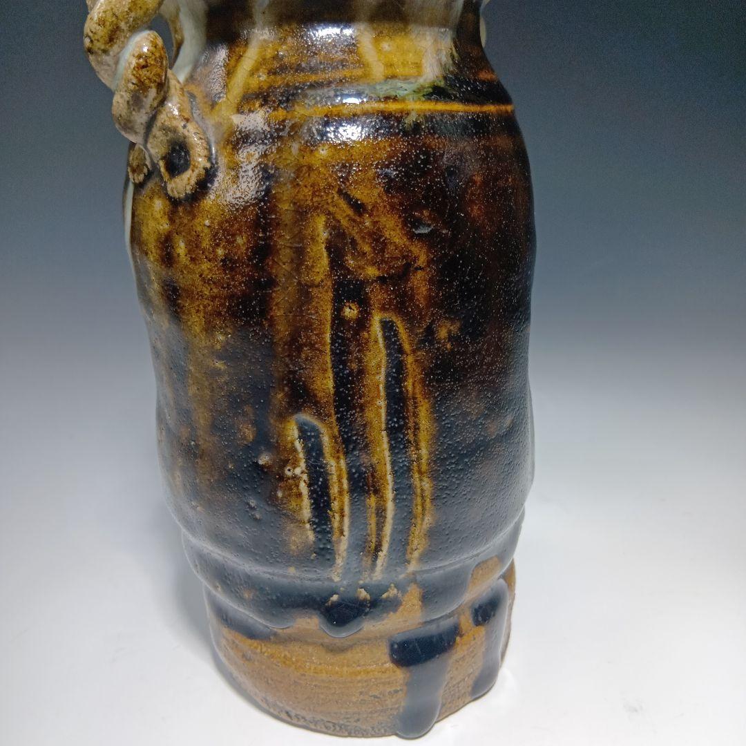 時代物　朝鮮唐津花入