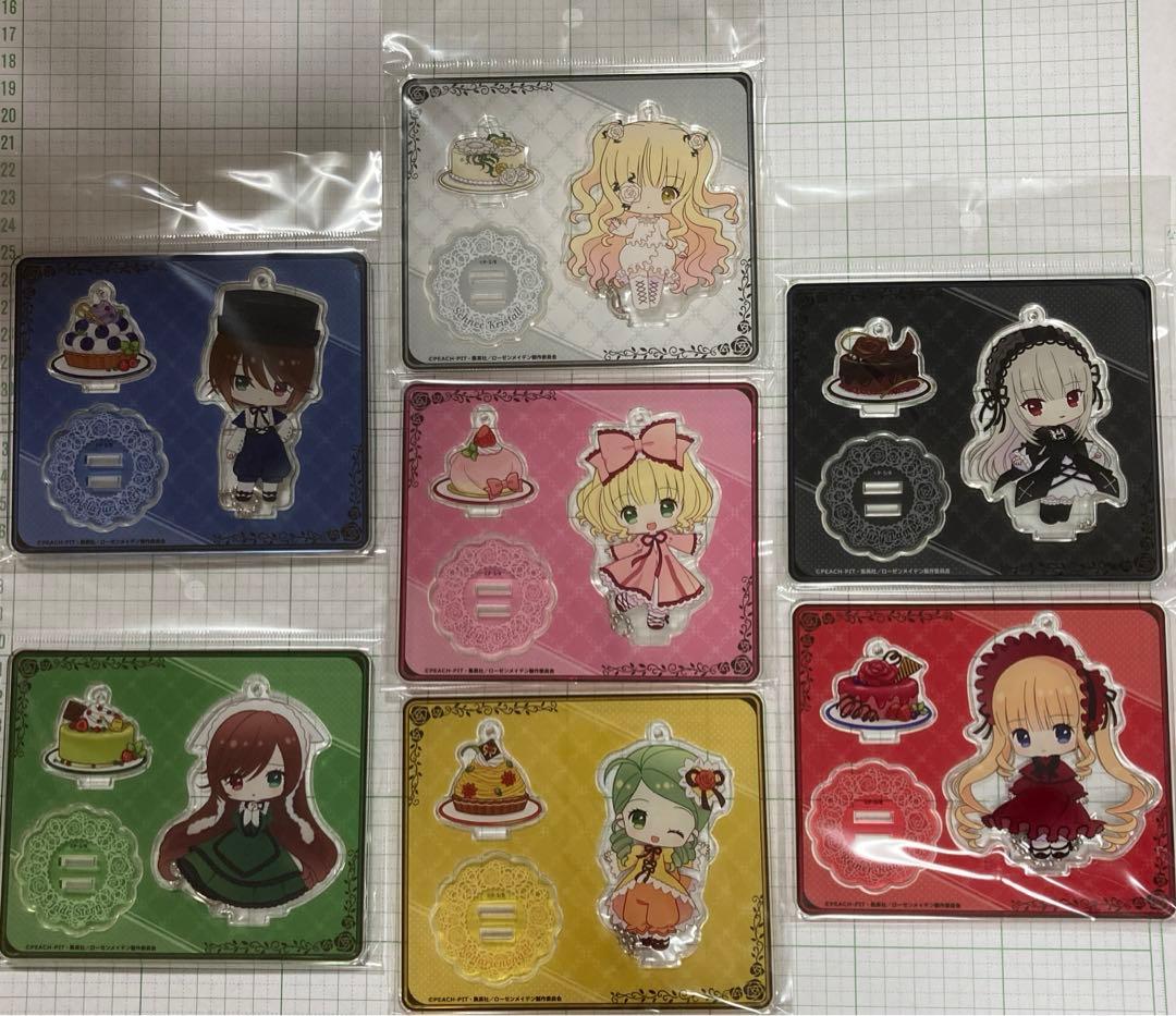 ローゼンメイデン すいーとフレンズ アクリルスタンド　全7種　未開封