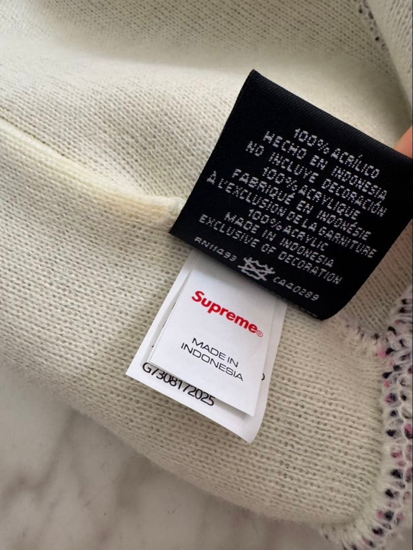 ニット帽Supreme 25FW New Era Outline Beanie