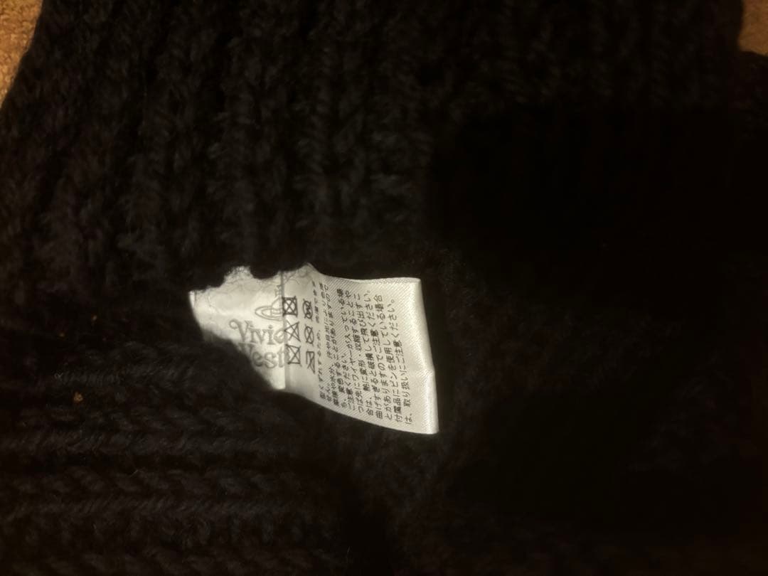 Vivienne Westwood キャットイヤーフラップニットキャップ