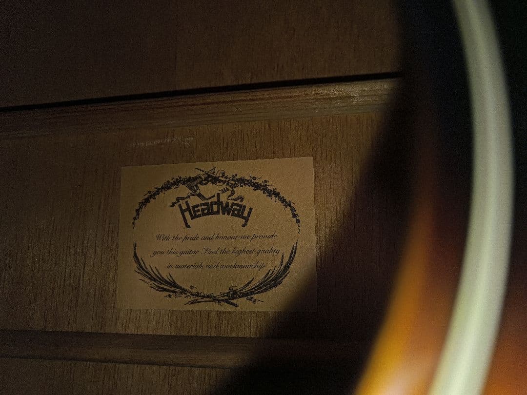 Headway HCD-18 アコースティックギター