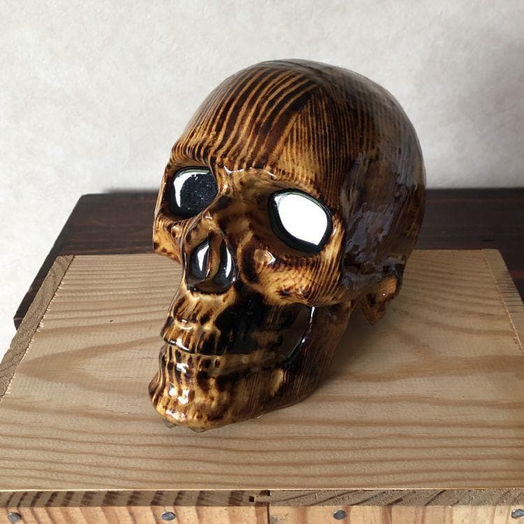 海外作家のスカルモチーフ雑貨2点セット