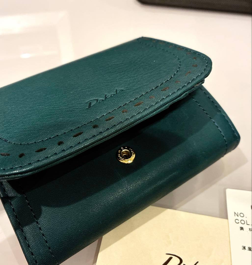 新品 正規品 ダコタ Dakota アペーゴ 二つ折り財布 ネイビー