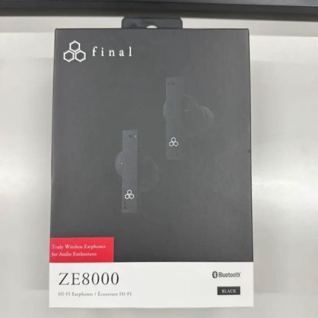 final ZE8000 ブラック 完全ワイヤレスイヤフォン