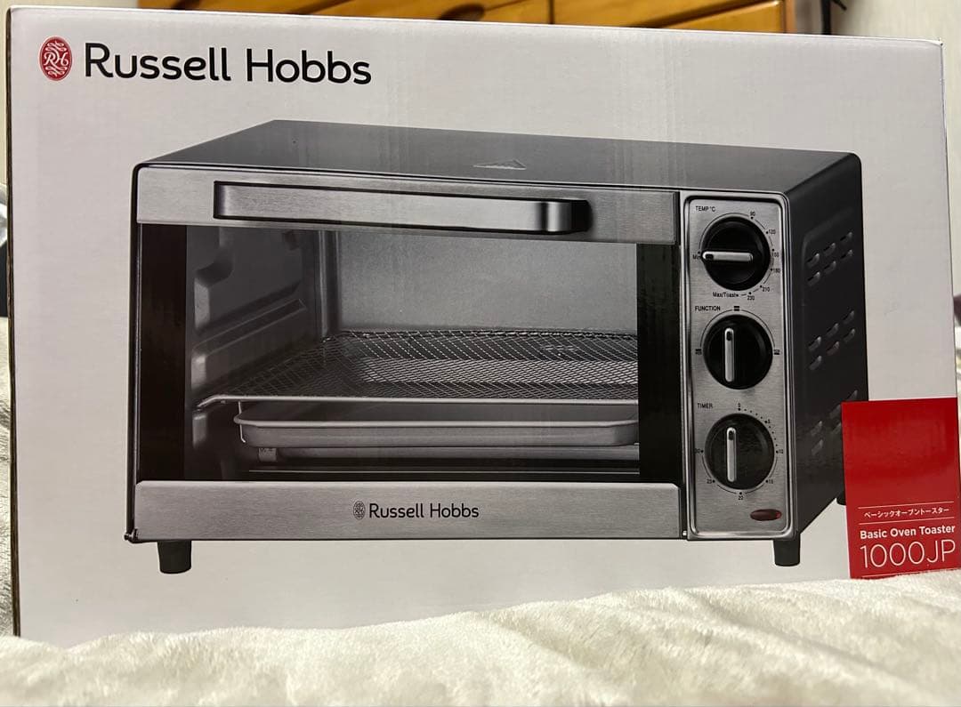 新品未使用Russell Hobbs ベーシックオーブントースター1000JP