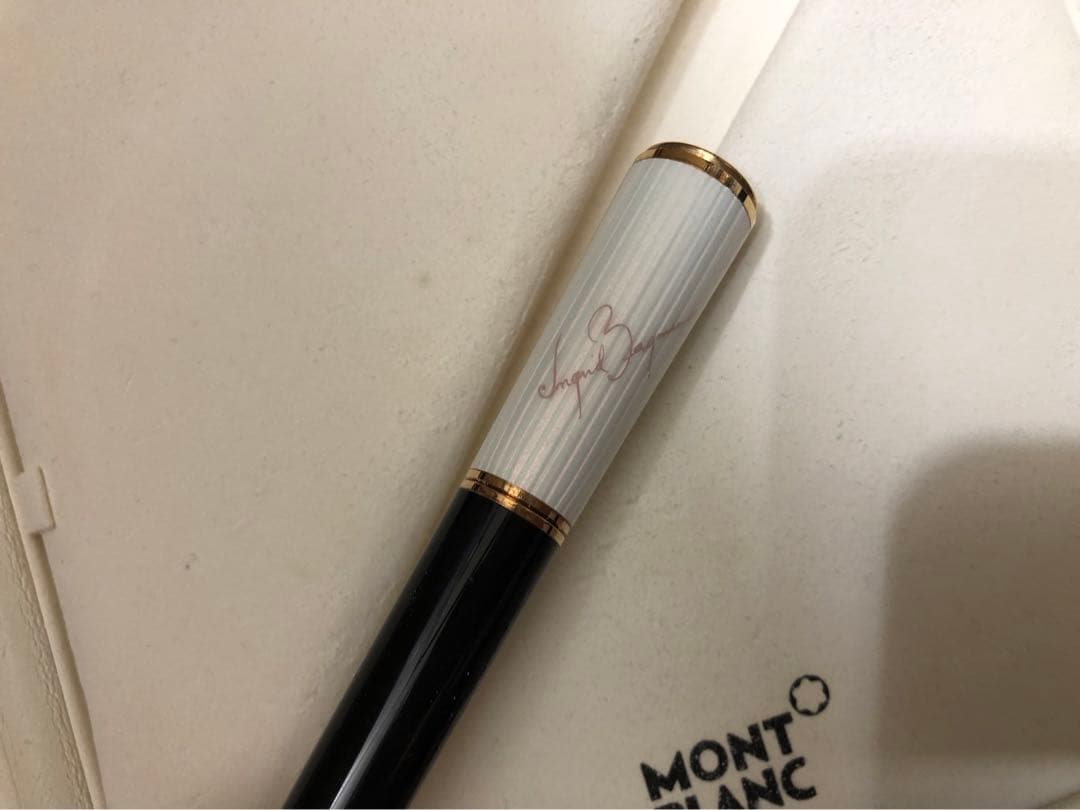 モンブラン 限定品 イングリッド バーグマン アメジスト ボールペン