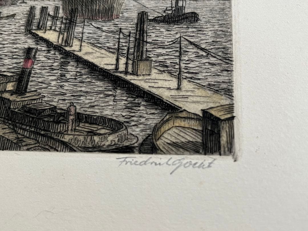 版画　ウィーン サンシュテファン寺院