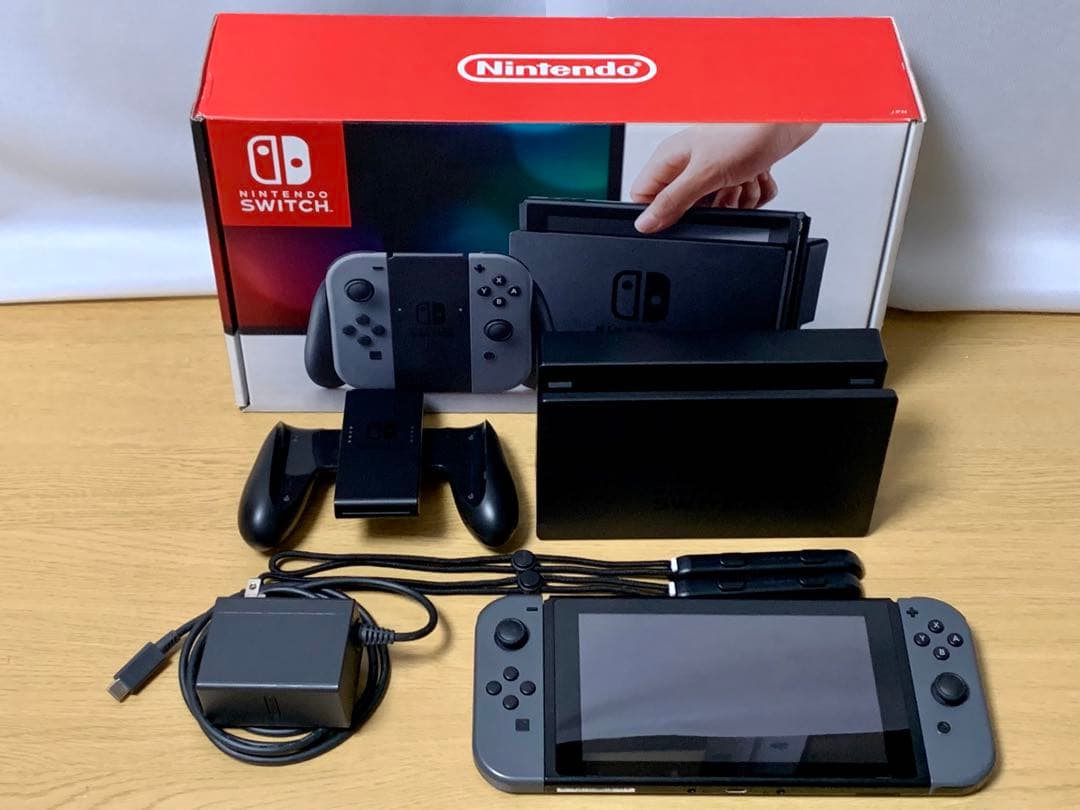 Nintendo Switch グレー 2017年製 HAC-001