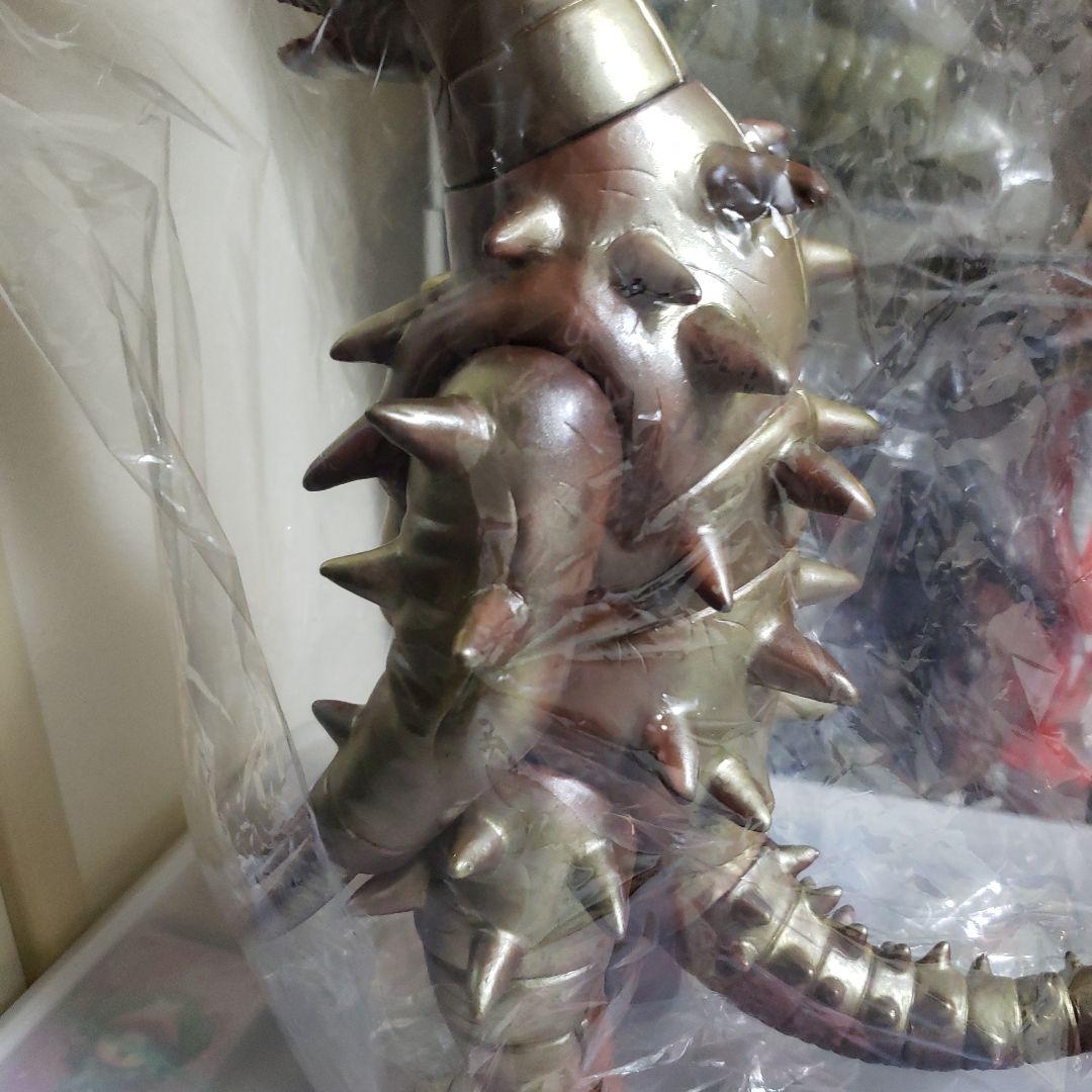 マーミッド　ジャンボソフビ　ウルトラマン怪獣　グドン　金色 　ブラウン　肌色