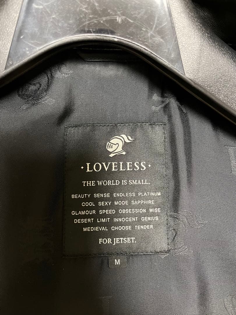 【美品】ラブレス　ダブルライダース