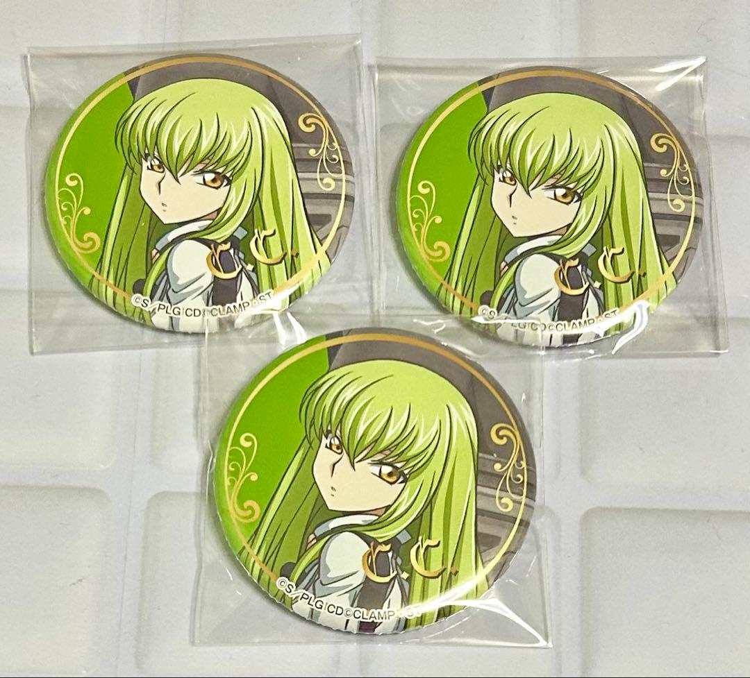 コードギアス C.C. 缶バッジ ドンキ