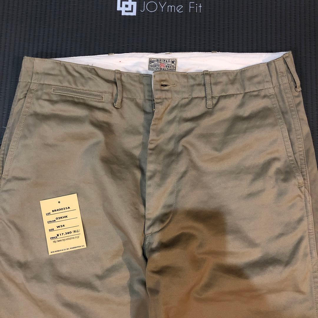 バズリクソン チノパン カーキW34