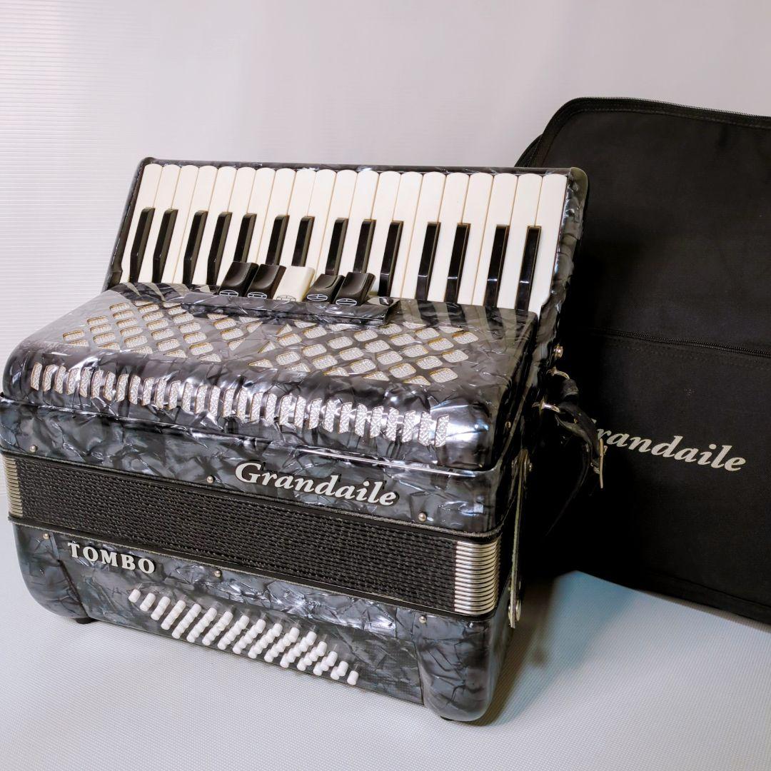 TOMBO GRANDAILE GT-60 アコーディオン　ケース付き トンボ
