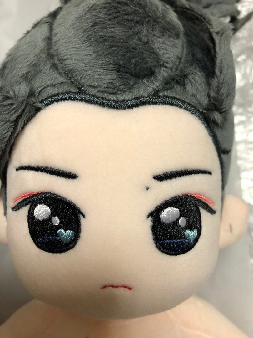 激レア　目刺繍　陳情令　王一博　肖战　ぬいぐるみ20cm ペア＋衣装　時尚芭莎