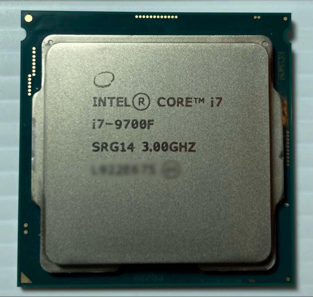 【動作確認済】CPU Intel Core i7-9700F