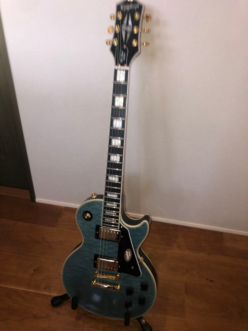 Epiphone レスポールカスタム　オーシャンブルーバースト【エレキギター】