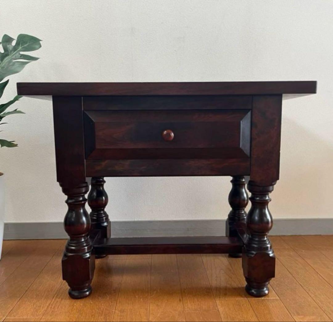 松本民芸家具　ナイトテーブル　14.8万　工芸　アンティーク　ヴィンテージ　民藝