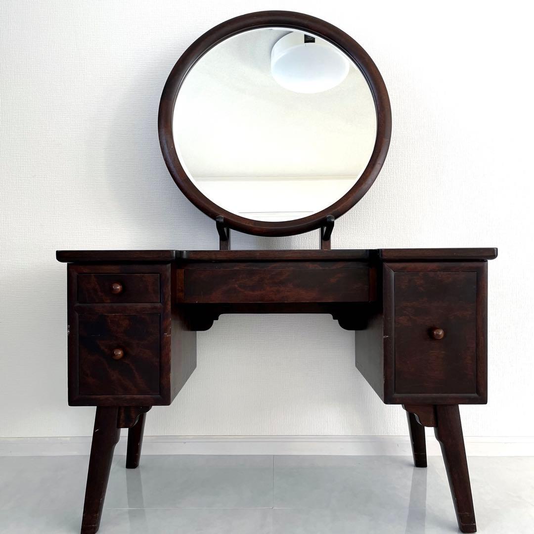 西洋アンティーク　アンティーク　昭和家具　ミラー