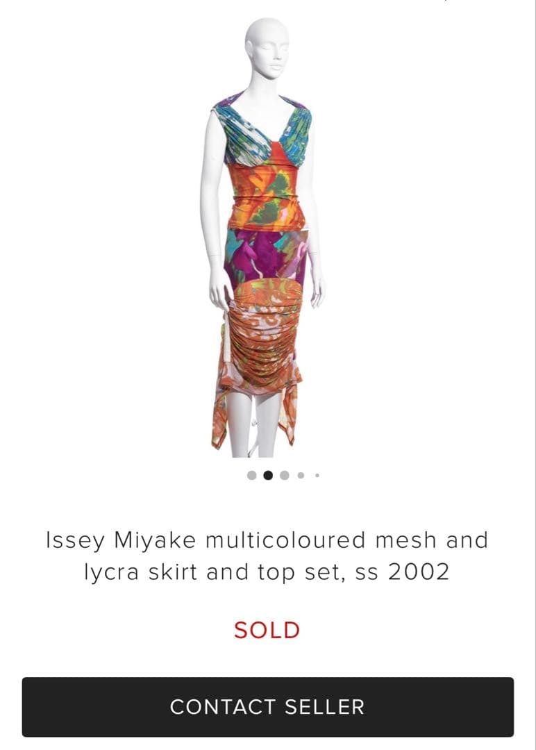 トップス ISSEY MIYAKE 2002 ABSTRACT TOPS