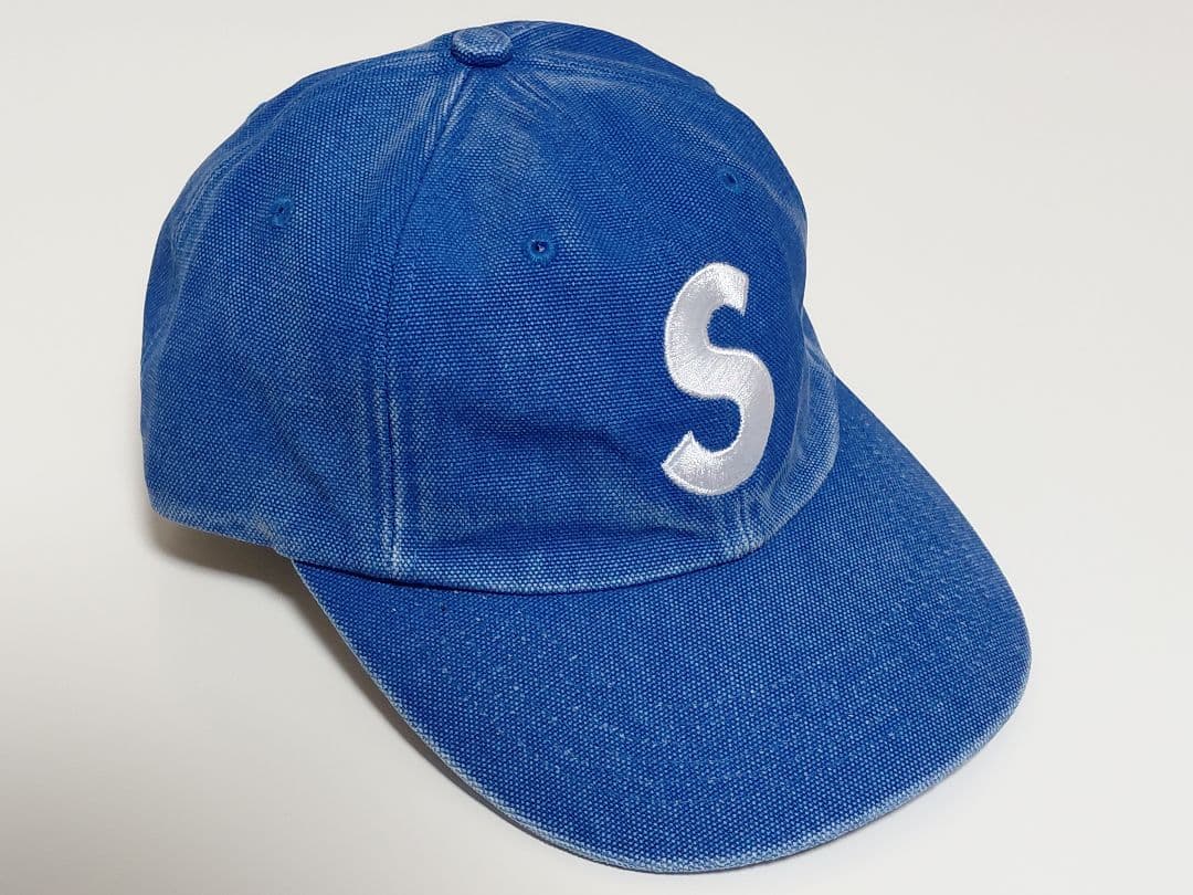 新品　Supreme　Coated　Canvas　S Logo　6-Panel