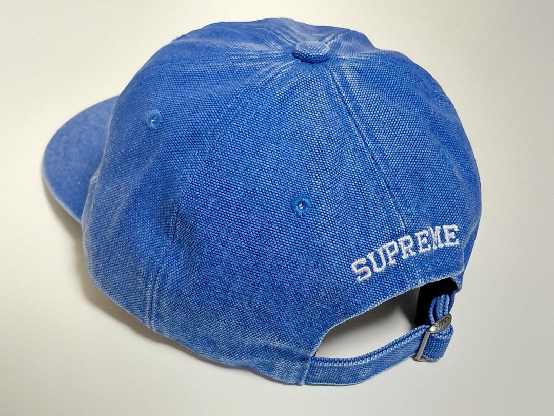 新品　Supreme　Coated　Canvas　S Logo　6-Panel