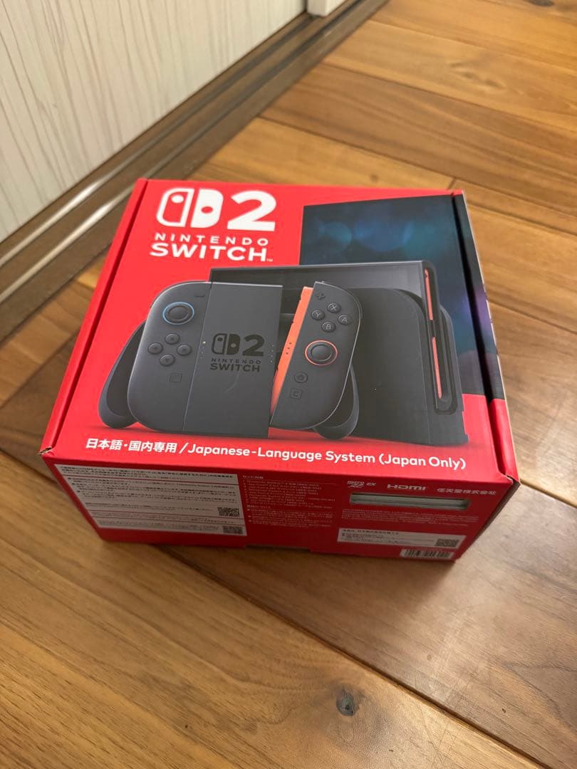 即発送　Nintendo Switch 2 日本国内専用版　購入証明付き　新品