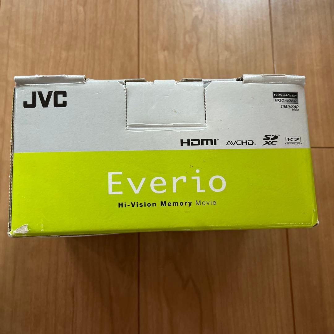 美品〜JVC Everio GZ-E700 ビデオカメラ ホワイト〜
