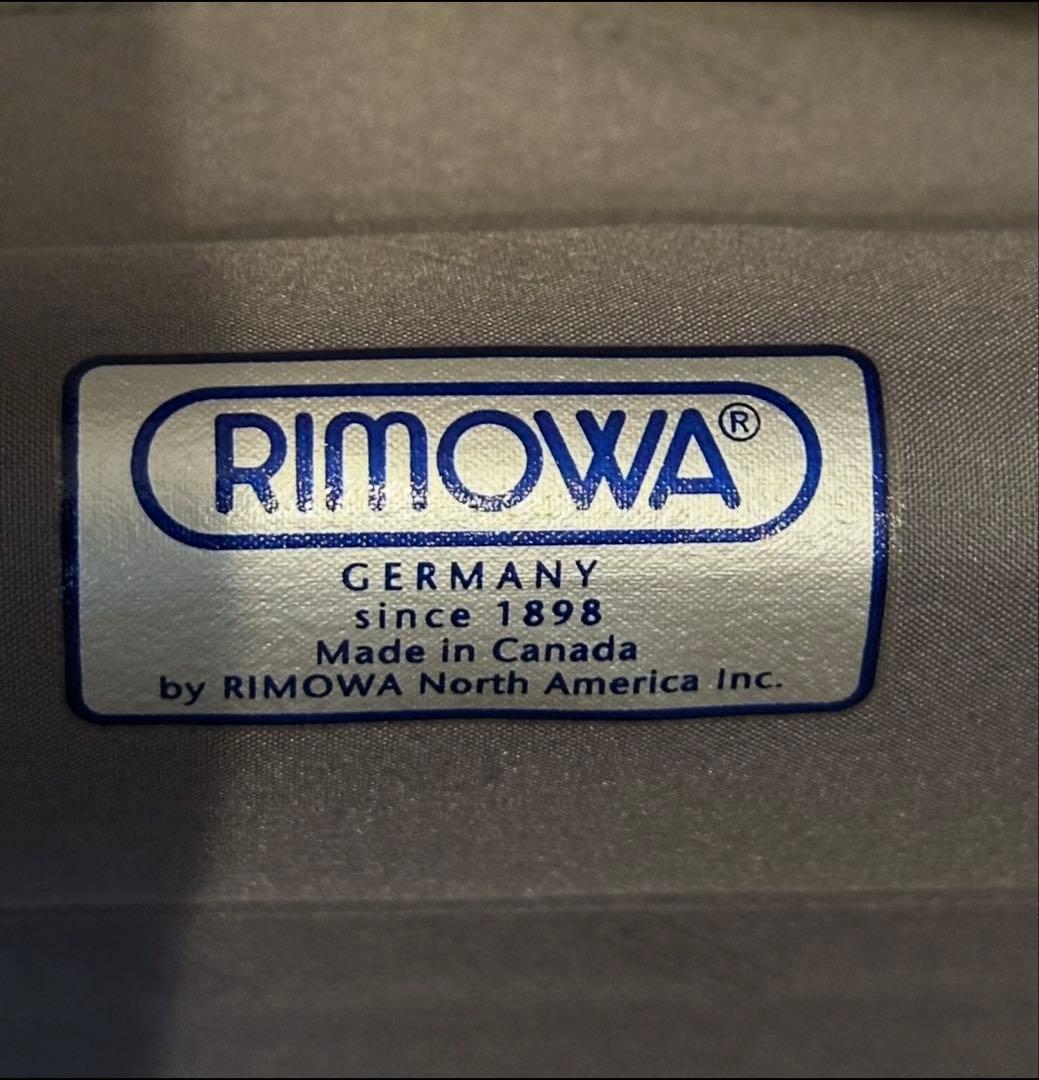 【使用回数2回】RIMOWA SALSA スーツケース　シルバー4輪 87L